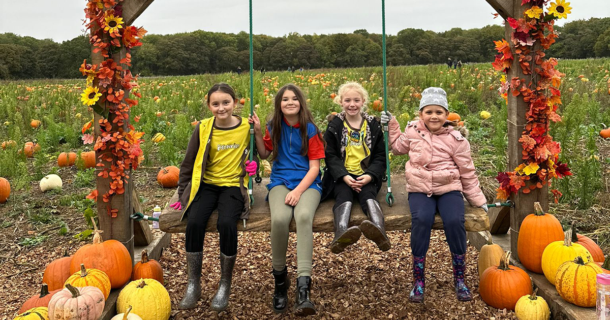 WEB girls on swing