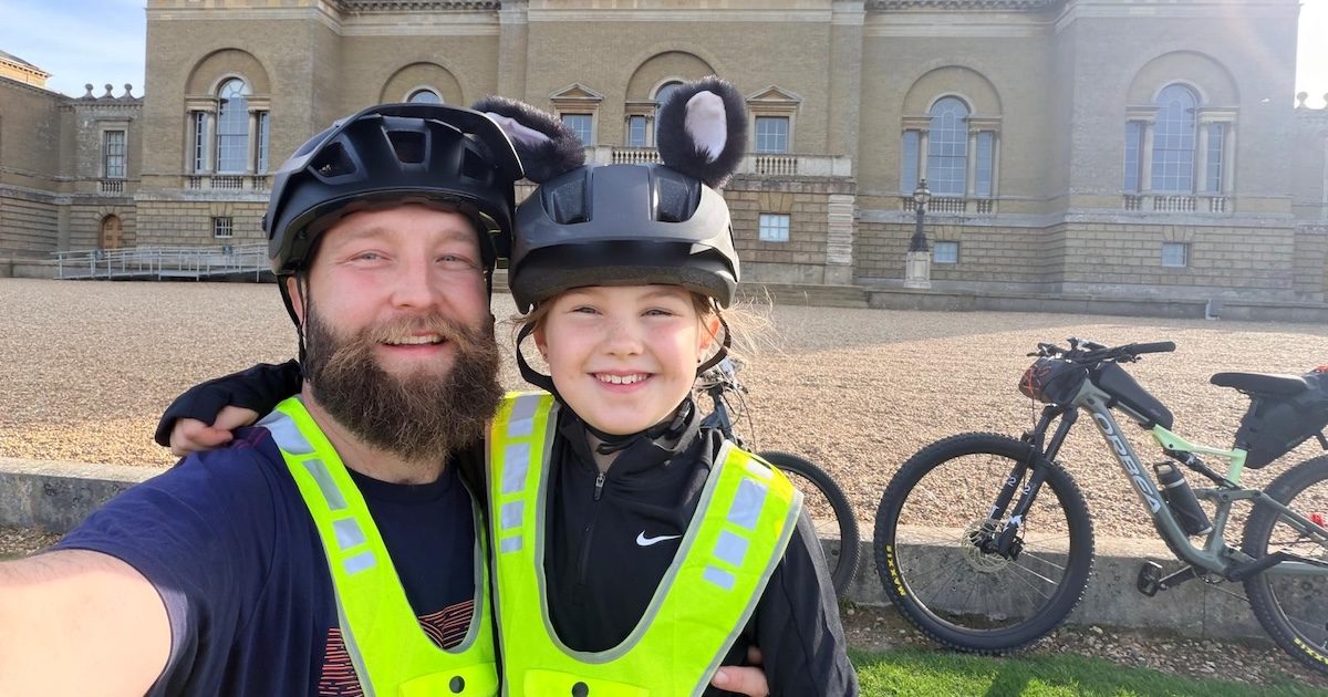 8 year old cycles 80 miles for charity