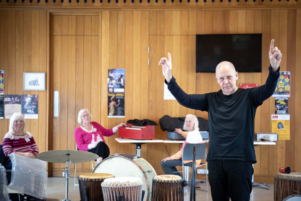 Drumming with Les Chappell