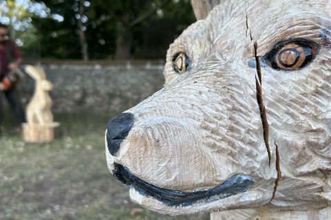 Meet chainsaw carver Billy Bickell