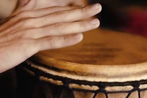 Sisterhood Drumming Circle.